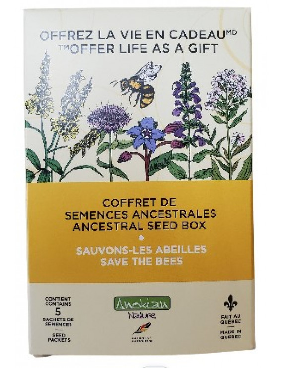 Coffret de semences ancestrales - Sauvons les abeilles