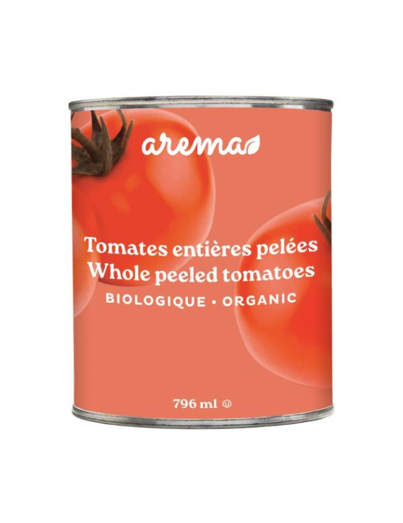 Tomates entières pelées bio