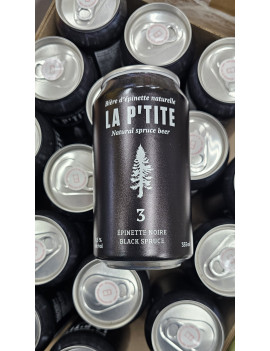 Bière d'Épinette noire La P'tite 
