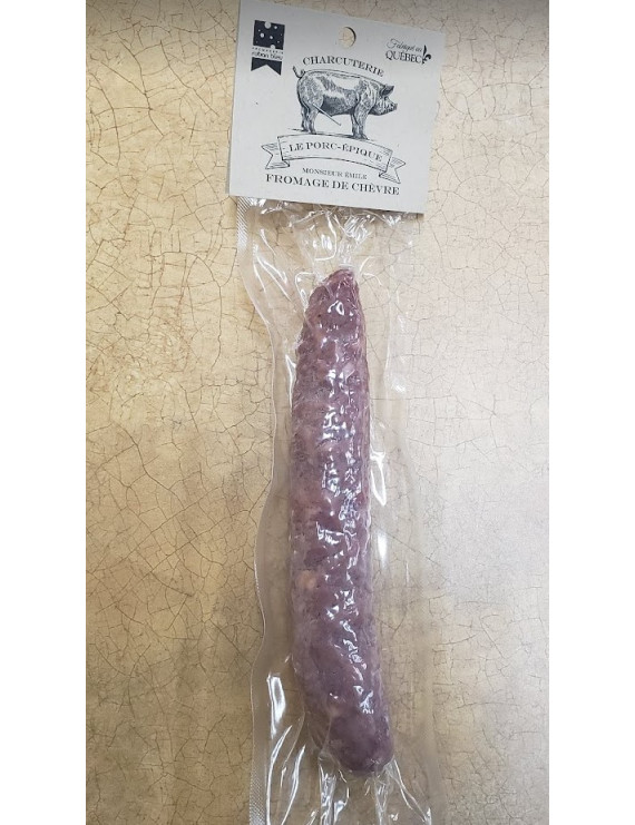 Goat cheese dried sausage - Le Porc Épique