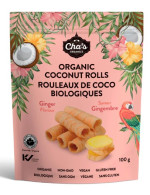 Organic ginger coconut rolls