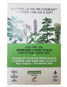 Coffret de semences ancestrales - Fleurs et plantes médicinales