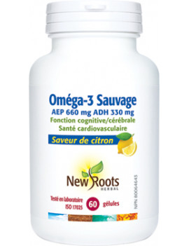 Wild Omega 3 EPA 660 mg DHA 330 mg Lemon Flavour