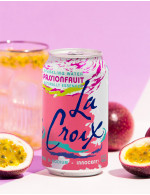 Passionfruit sparkling water