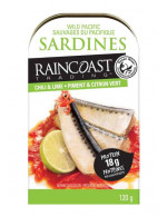 Wild sardines with chilli and lime