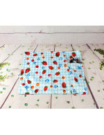Little Student Place Mat || Place mat with its utensils pocket || Many choices of fabric || Zero Waste
