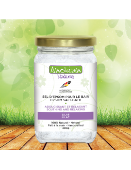 Lilac therapeutic epsom bath salt