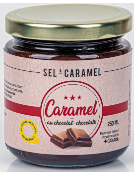 Caramel au chocolat noir 250ml