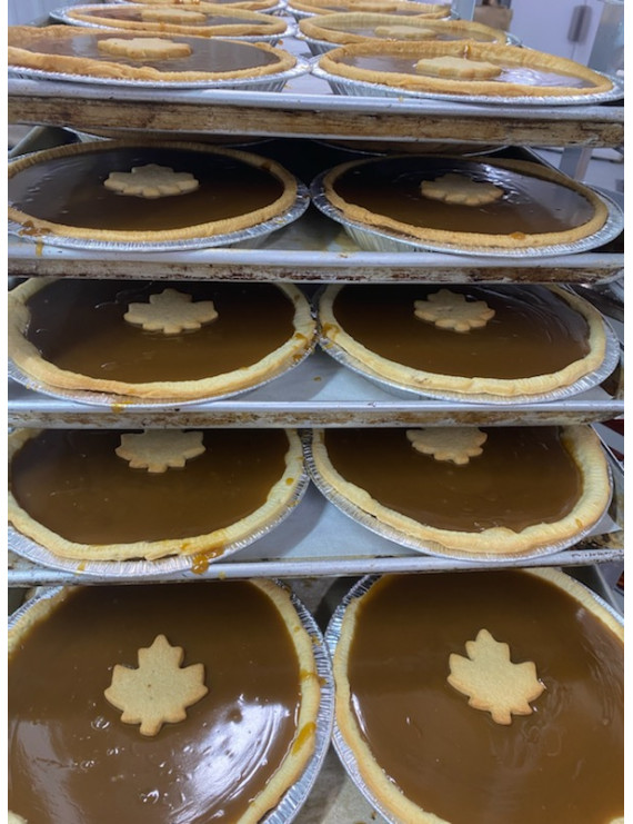 Tarte sirop d’érable 