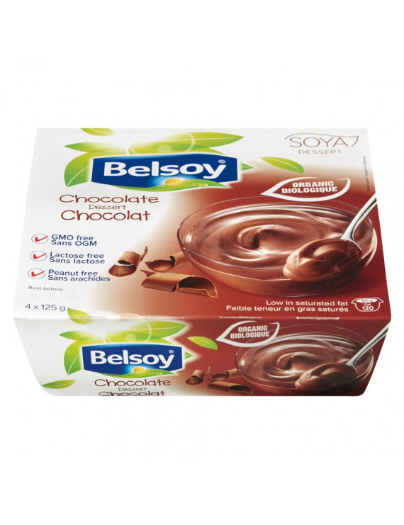 Belsoy organic chocolate soy dessert