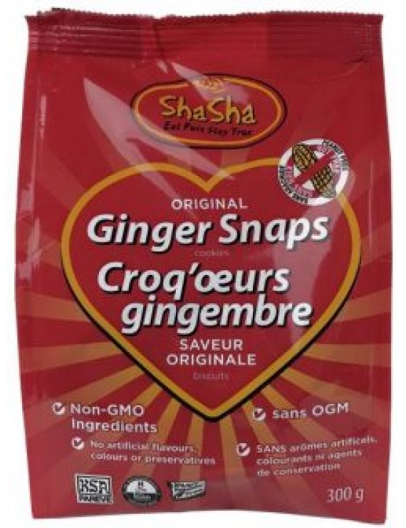 Biscuits Croq'oeurs gingembre saveur originale biologique -300g