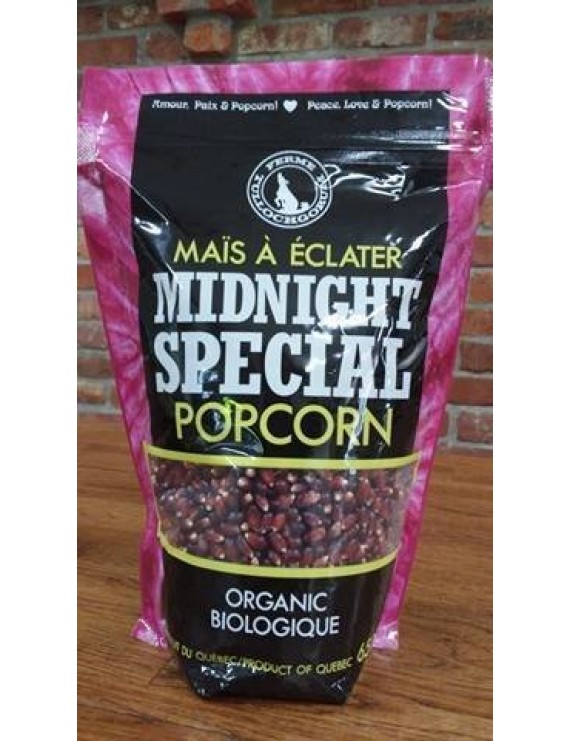 Midnight Special Red organic popcorn