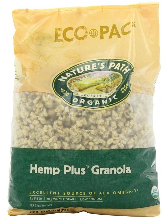 Céréales granola de grains entiers au chanvre écalé Hemp Hearts 