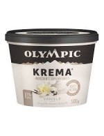 KREMA Greek yogourt  vanilla 10% 500g
