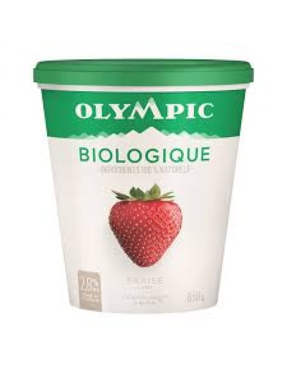 Yogourt  fraise  3% 650g