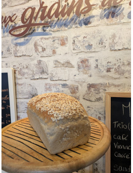 Pain avoine et miel au levain
