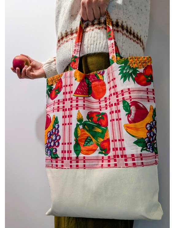 Sac réutilisable 50 Cinquante -mon jardin haut