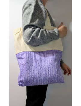 Sac réutilisable 50 Cinquante - mauve