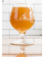 Belgian Footed Glass - Cardinal Brewing