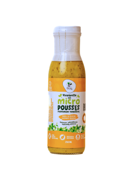 Vinaigrette aux micropousses - Miel et dijon Vinaigrette aux micropousses - Miel et dijon