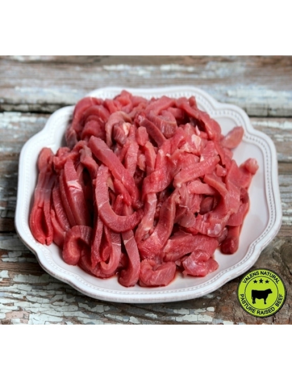 Lanières de boeuf biologique