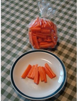 Sweet carrot sticks – organic