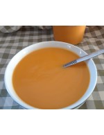 Cream of carrot and oignons