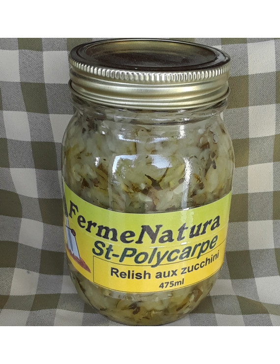 Relish aux zucchini