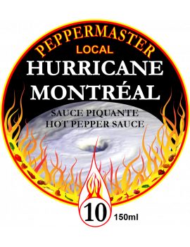 Peppermaster Local Sauce Piquante Hurricane Montréal