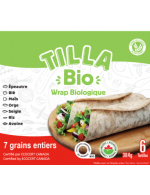 7 whole grains wraps bio Tilla's